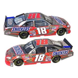KYLE BUSCH 18 SNICKERS BRUSHED METAL 2011
