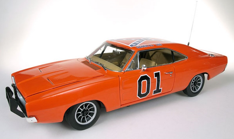 AMERICAN MUSCLE 1969 Dodge Charger Dukes of Hazzard General Lee – DARRIL S  DIECAST COLLECTIBLES